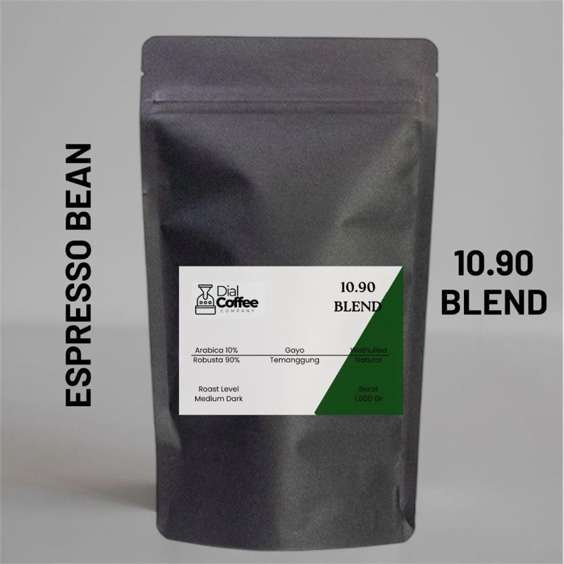 

Biji Kopi 10.90 Arabica Robusta Roasted Beans Kopi Susu Blend 1 Kg