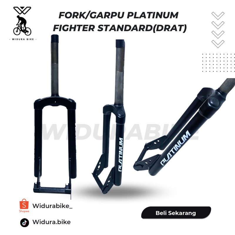 Fork/garpu platinum fighter bmx Uk 20 inch standard (drat)/ garpu platinum fighter/fork platinum fig