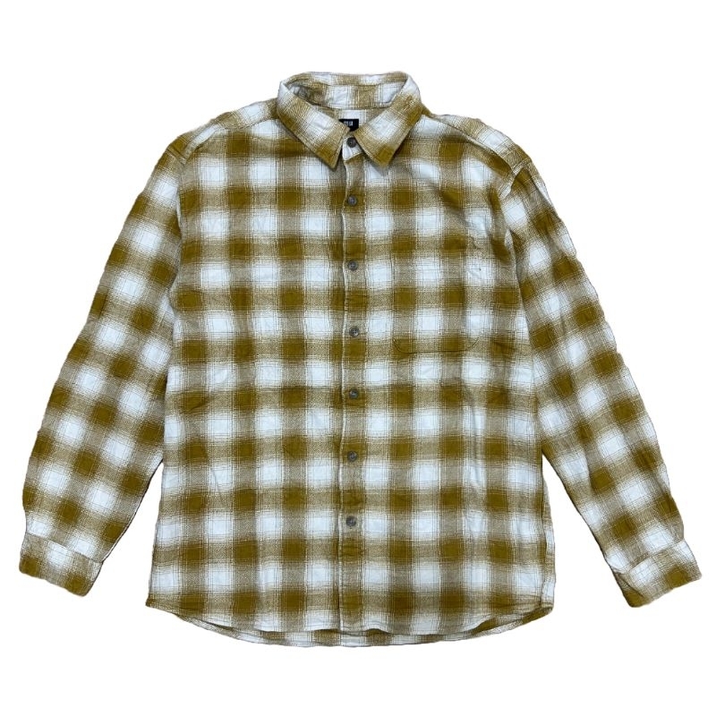 Kemeja Flannel Veterano Uniqlo Second Original