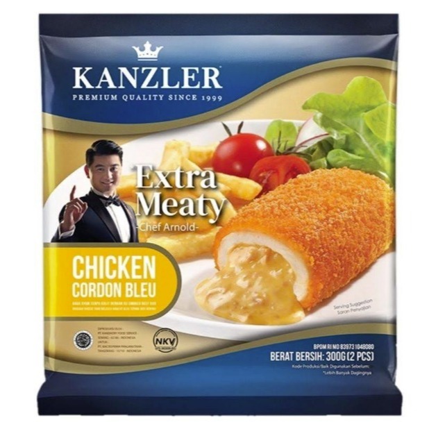 

Kanzler Chicken Cordon Bleu 300GR - GOSEND GRAB Only!!!