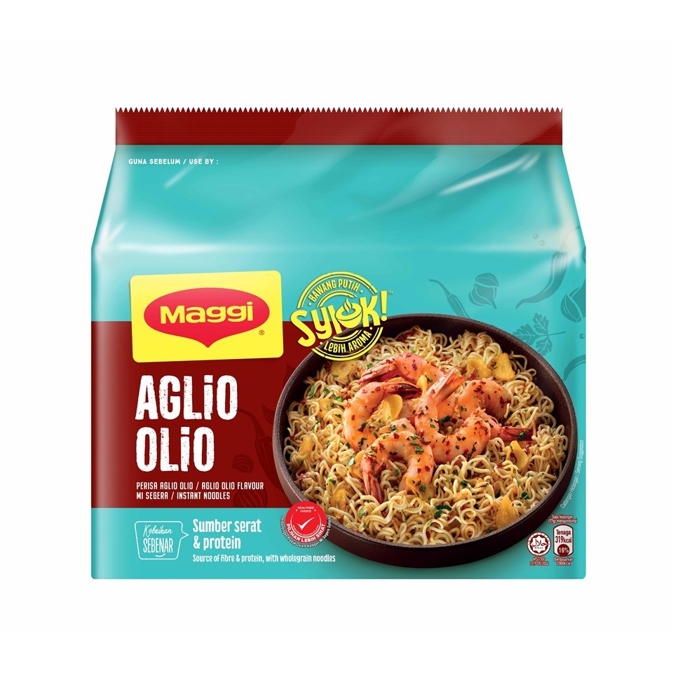 

[PO] READY 10 FEBRUARI 2025 Mie Maggi Syiok Aglio Olio 5pcs x 77g Original Malaysia [Jastipbywhd]