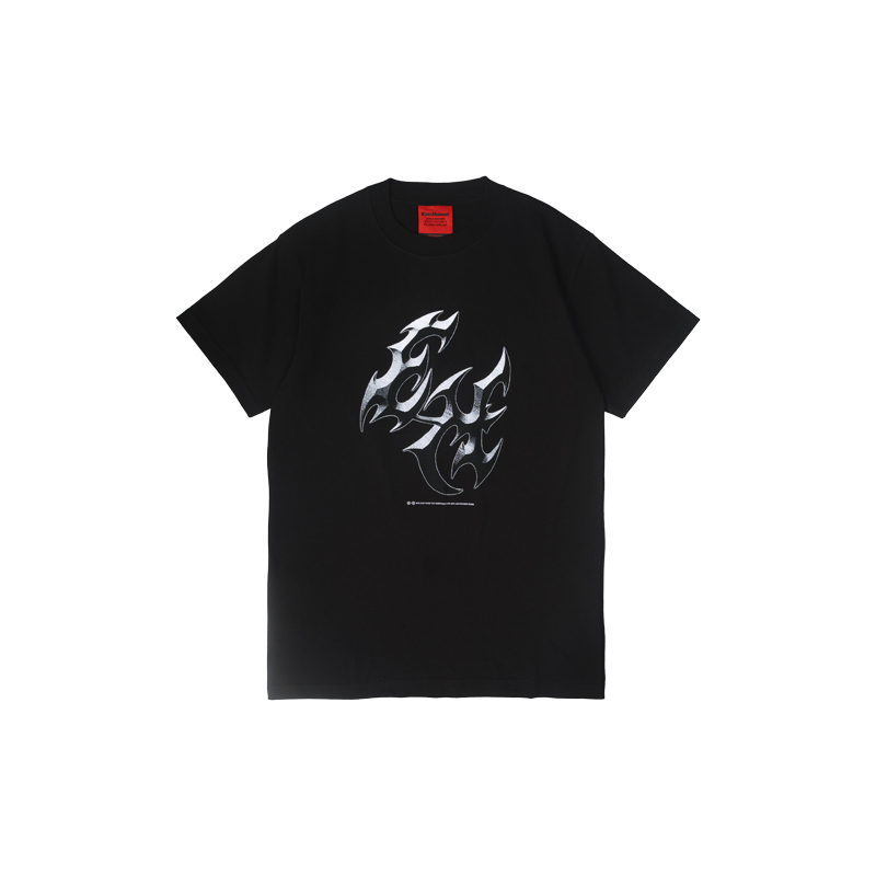 Easthood Teething Kaos Lengan Pendek Hitam