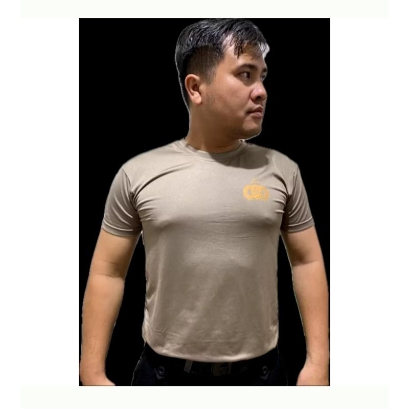 KAOS COKLAT POLRI JATAH PEMBAGIAN