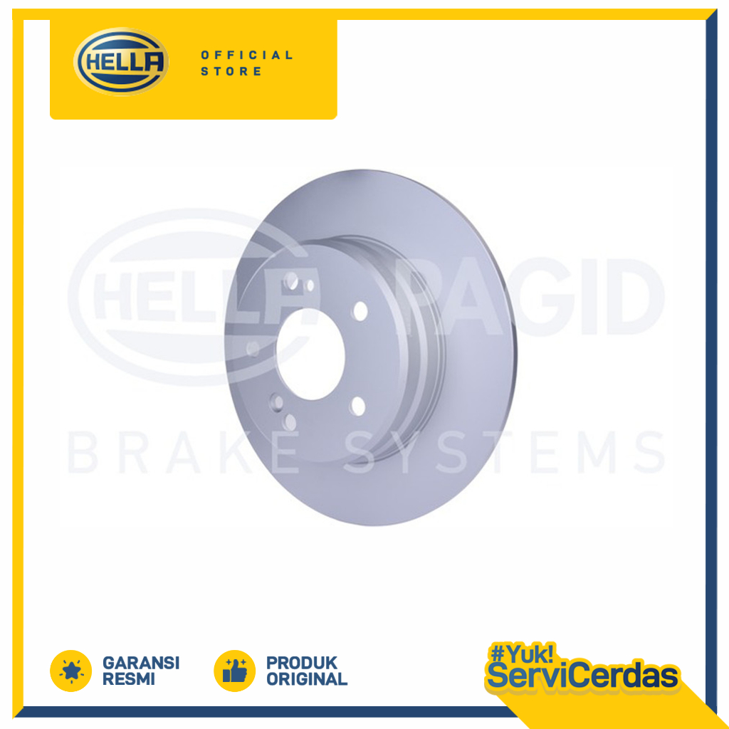 Piringan Cakram Mobil Mercedes Benz W203 W124 (Belakang) Hella