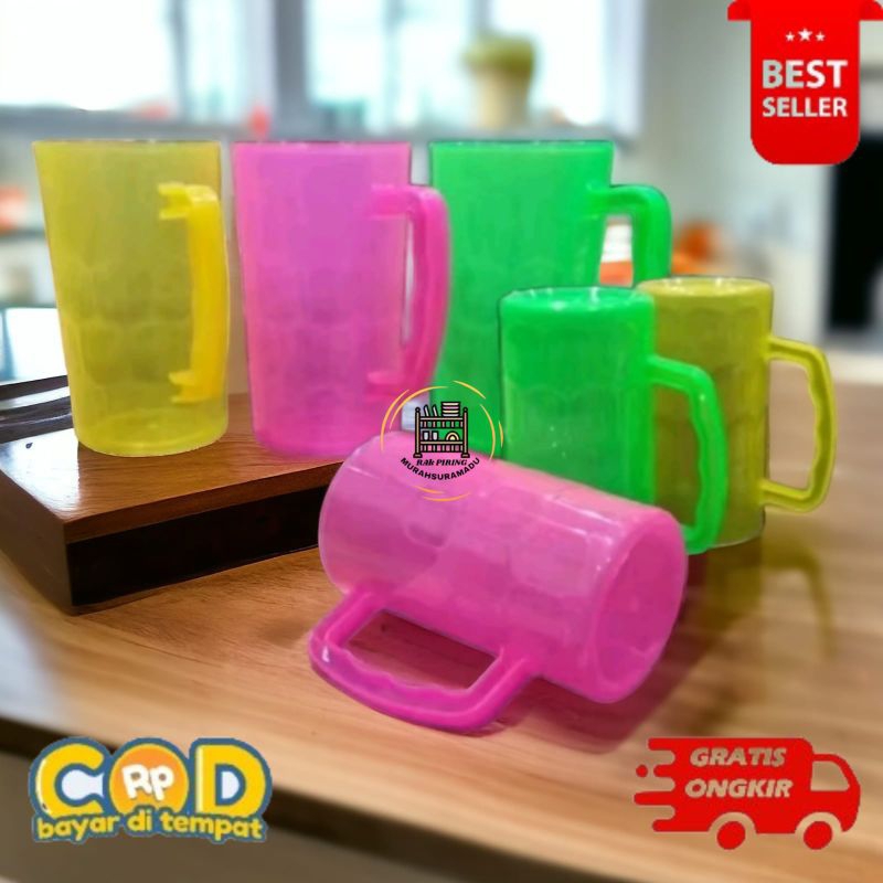 [PRP] Gelas Soda besar/gelas gagang plastik