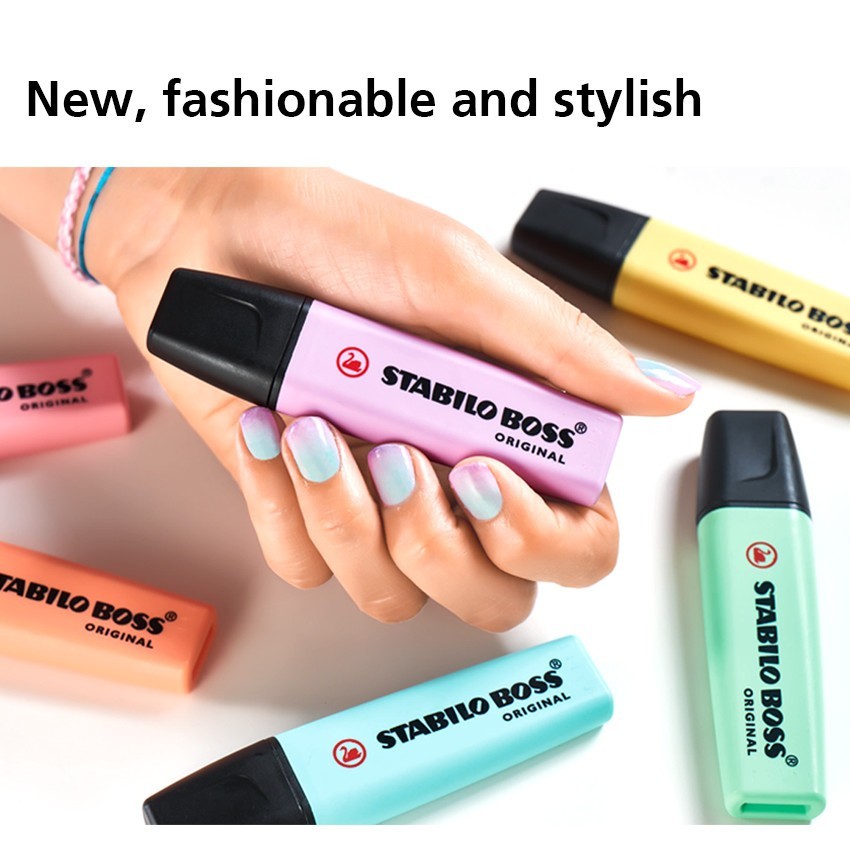 

Highlighter Stabilo BOSS PASTEL Wallet Set 4 Colors