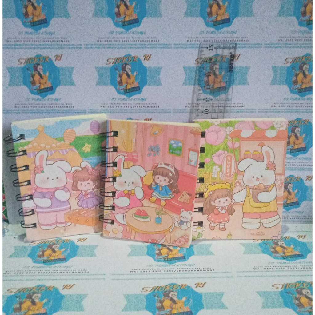 

Notebook Mini A7 Buku Kecil Catatan Scrapbook Mini Buku Notes Kecil Alat Tulis Sekolah