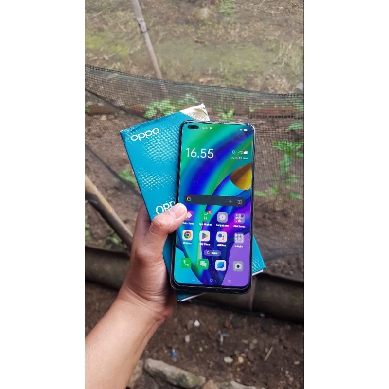 OPPO RENO 4f SECOND 8/128GB LENGKAP