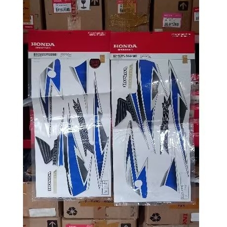 Striping sticker stiker polet list original tiger revo tirev grey abu silver set kanan kiri 871X0-KC