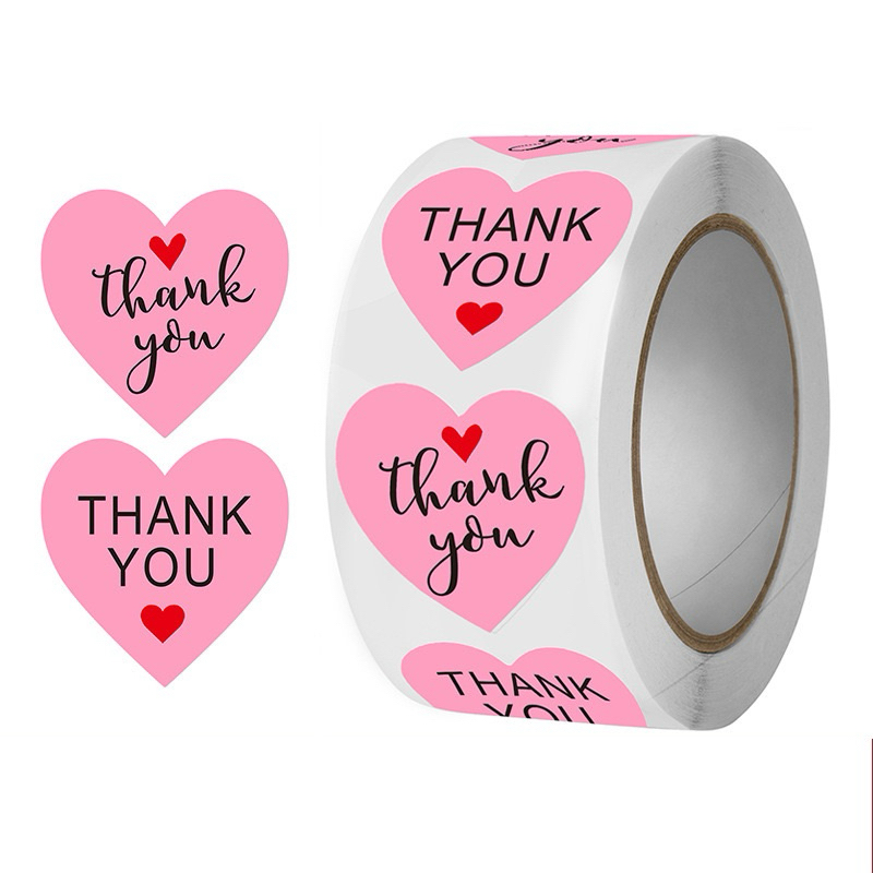 

(25PCS) STICKER THANKYOU LUCU STICKER THANKYOU LOVE SMALL BUSSINES