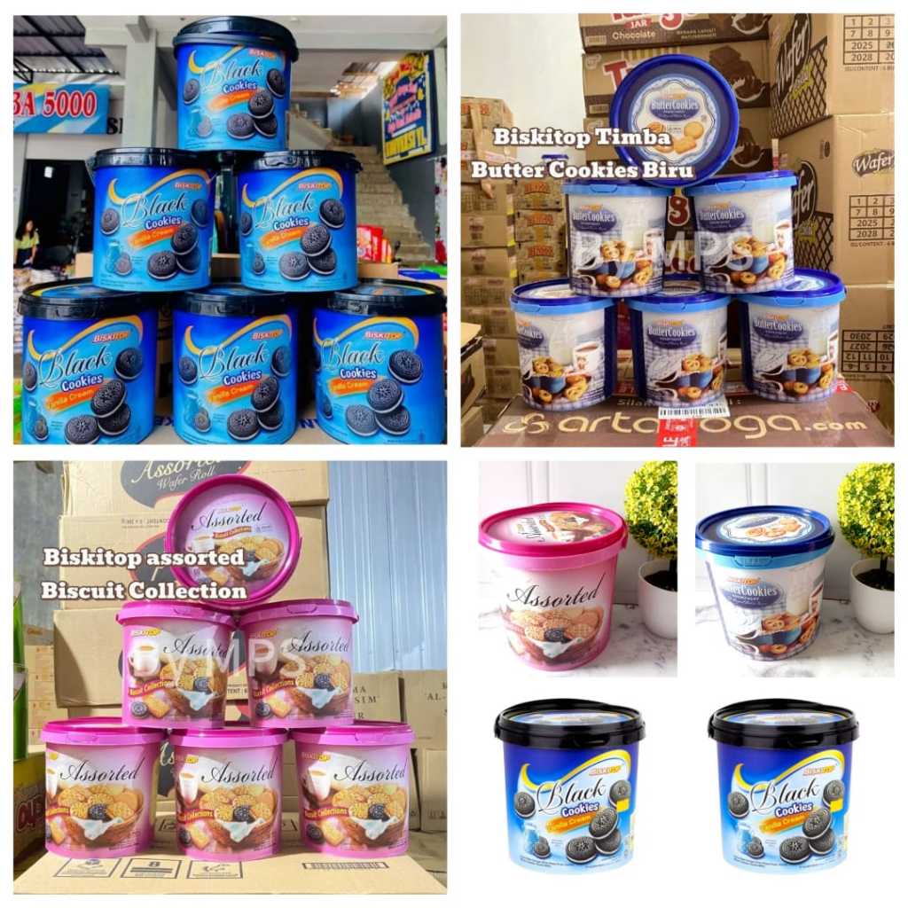 

grosir kue murah BISKUIT EMBER ANEKA VARIAN roti kaleng murah Food Food Snack Camilan Cookies Cemilan Kering Makanan