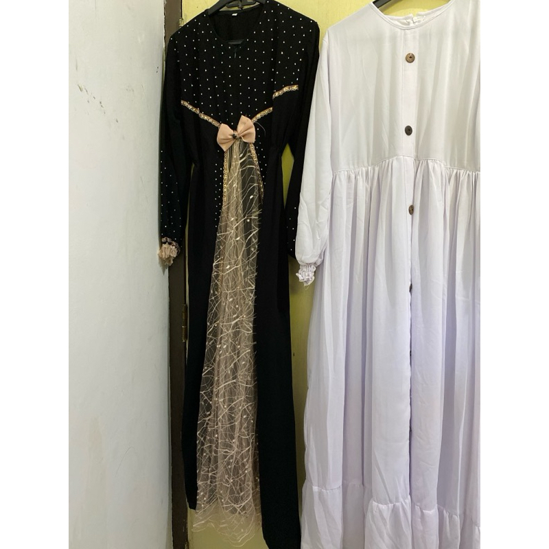 gamis turki hitam