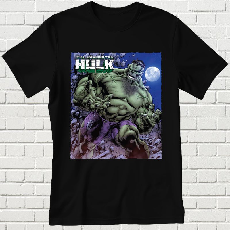 Kaos Hulk - Baju Kaos Dewasa - Kaos Movie - Kaos Figur