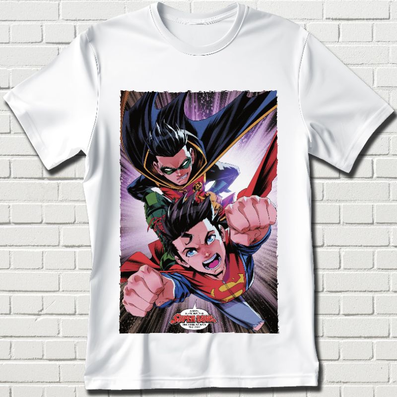 Kaos Superman - Baju Kaos Dewasa - Kaos Movie - Kaos Figur