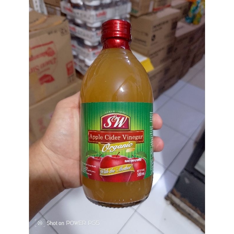 

500ml SW APPLE CIDER VINEGAR (Cuka Apel) Organic