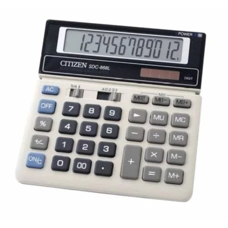 

CITIZEN SDC 868L Calculator / Kalkulator Desktop 12Digit