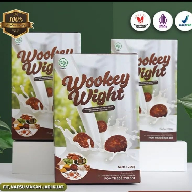 

Paket (3BOX) Wookey Weight Original Coklat - Susu Penambah Berat Badan Asli Wokey Weight Paket Hemat