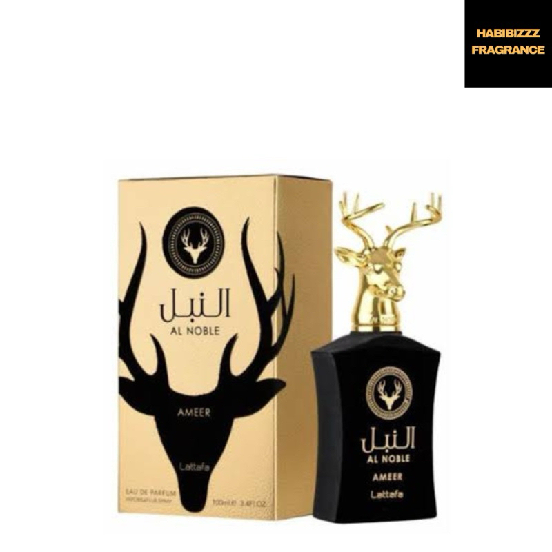 AL NOBLE AMEER BY LATAFFA PARFUME ARAB DUBAI (100%ASLI/ORIGINAL)