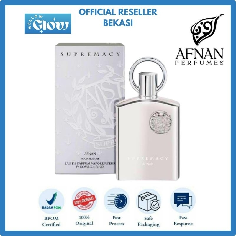 Afnan Supremacy Silver Eau De Parfum 100ML/150ML