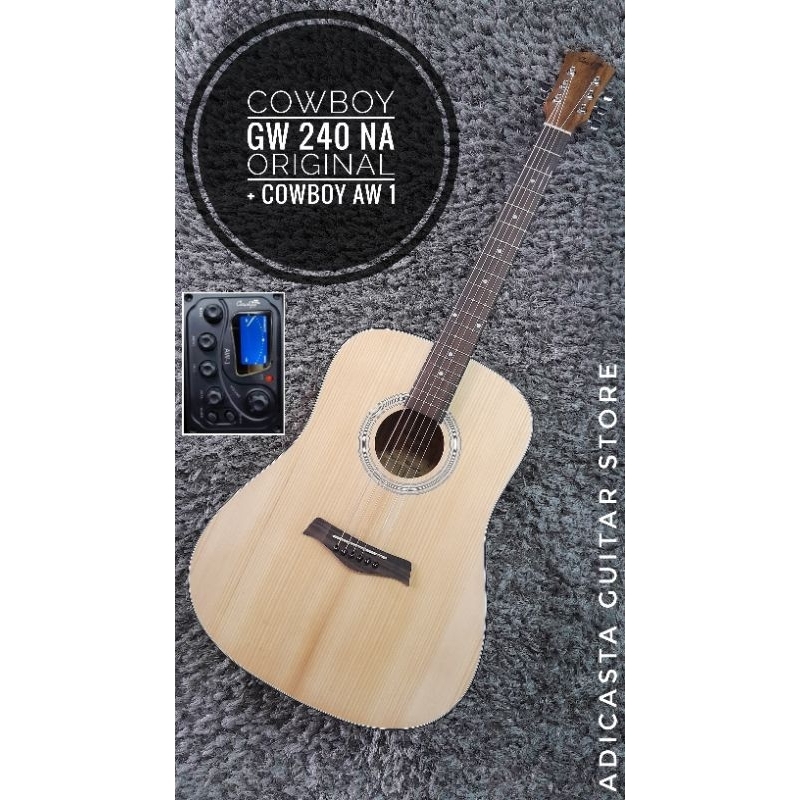 Gitar Akustik Cowboy GW240NA Original