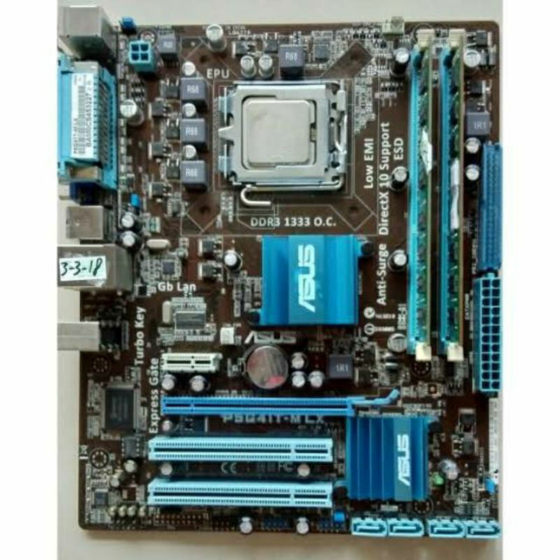 paket 1 set Pc asus p5g41t-m lx