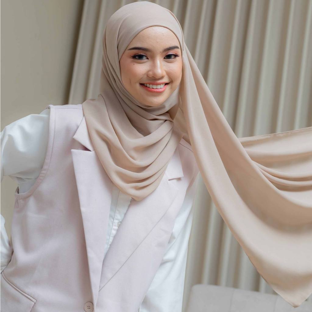 Pashmina Inner Inara/Pashmina Jilbab Style/Pashmina Insatan Plus Inner