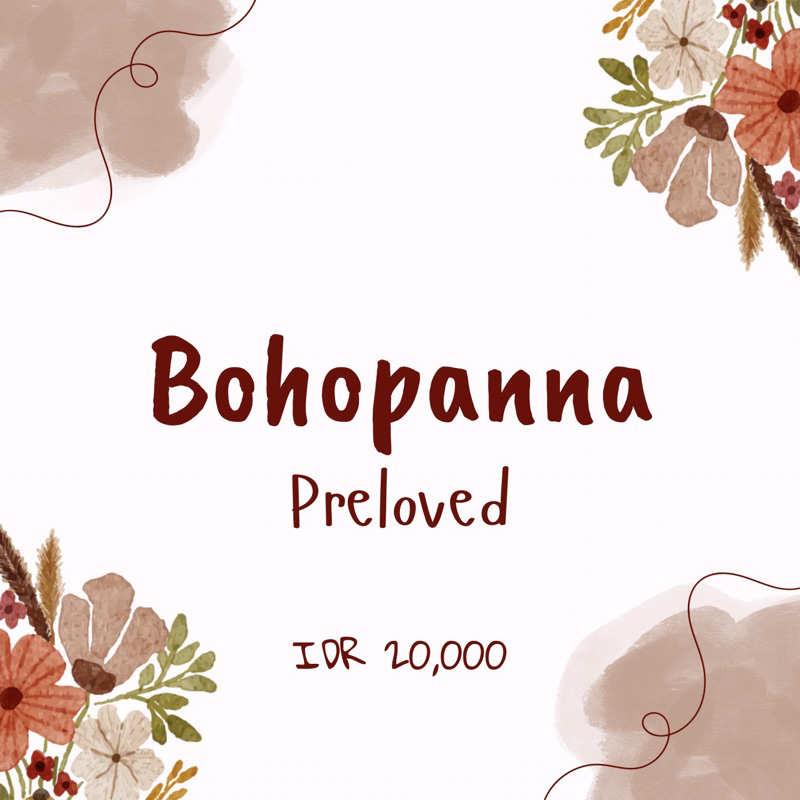 Bohopanna Preloved