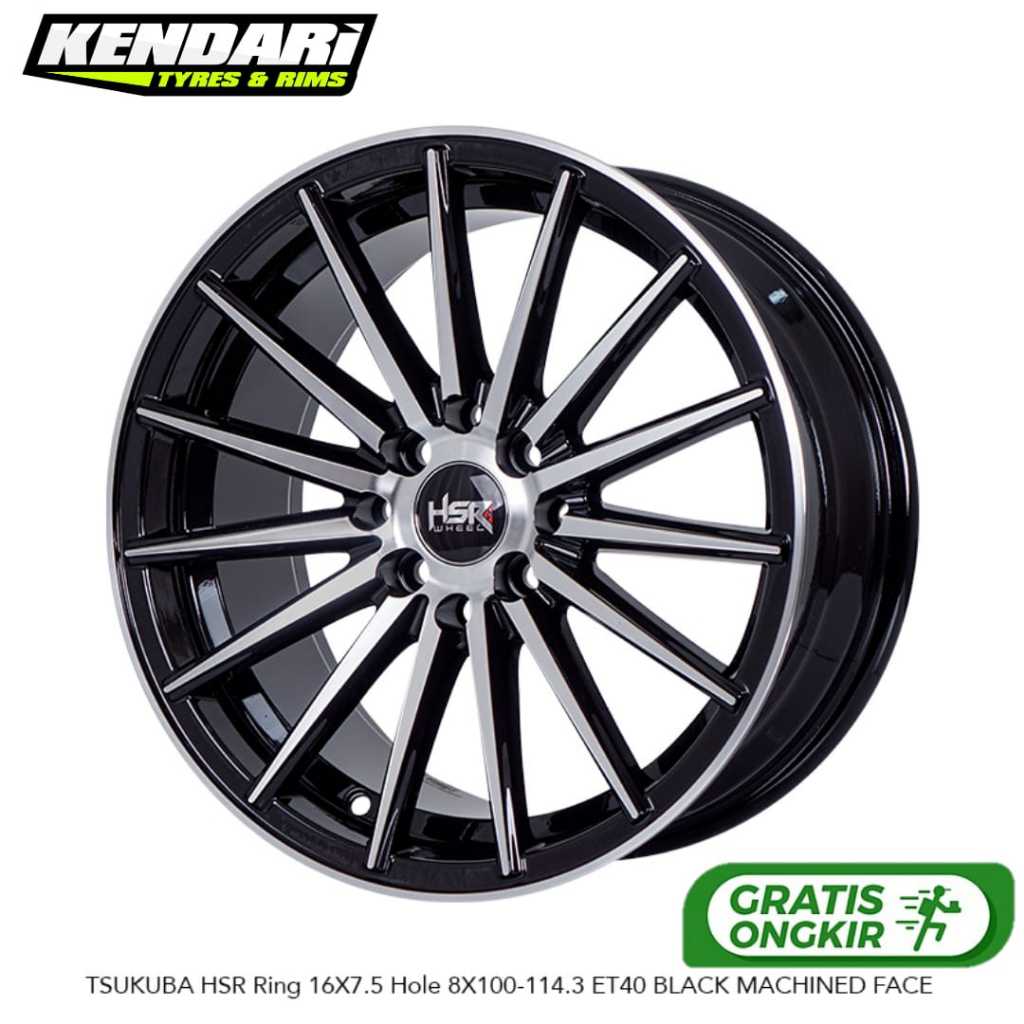 Velg Racing Mobil Brio Agya Yaris Vios Ring 16 HSR TSUKUBA R16