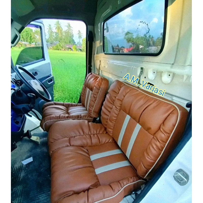 Sarung Jok Cover Jok Mobil Pick Up Grand Max/Model Sofa