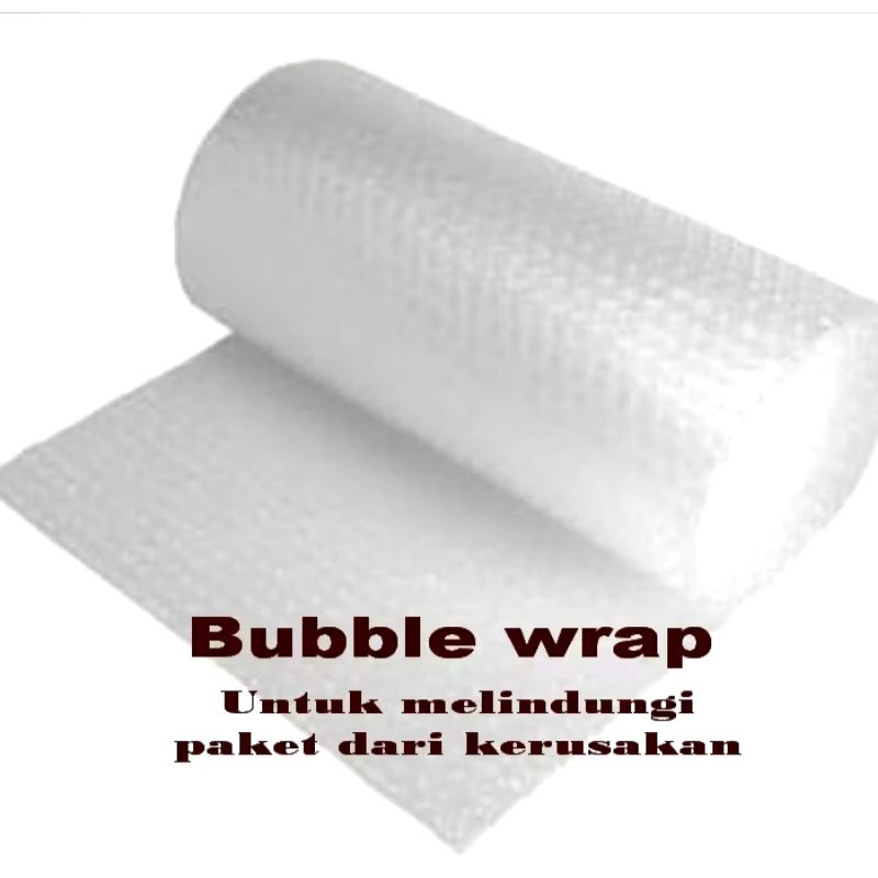 

Tambahan Packing dengan Bubble Warp supaya paket lebih aman TIDAK DIJUAL TERPISAH
