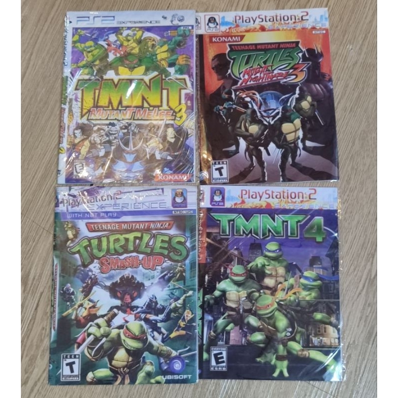 Kaset DVD PS2 Kopab TMNT VOL 1-4