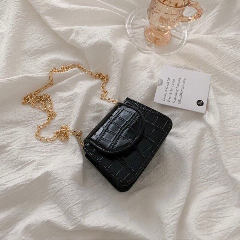 SlingBag Tas Aliya Croco Mini