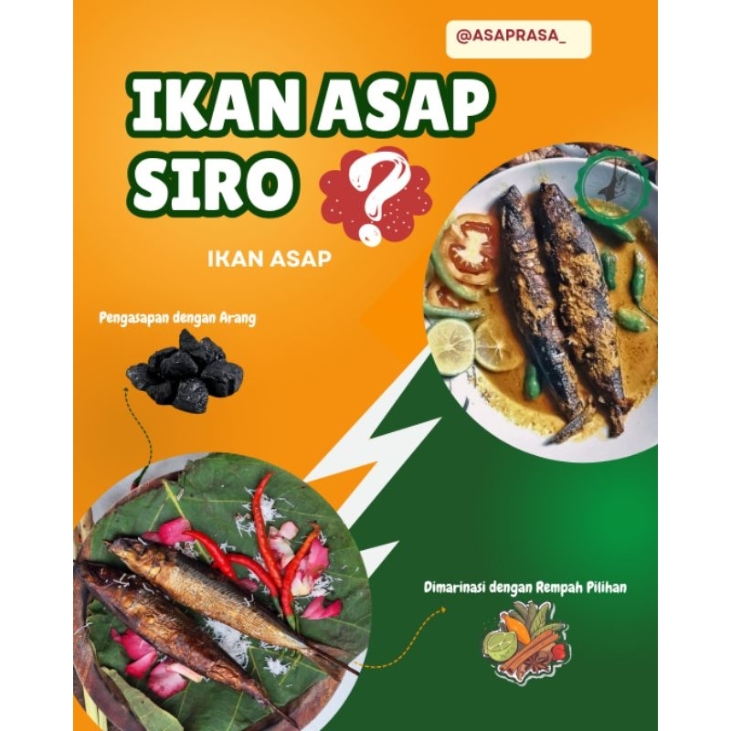 

Ikan Asap Siro/Lemuru 2 pack isi 8 ekor utuh BESAR