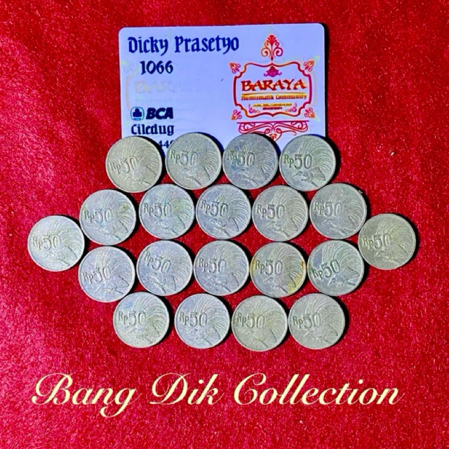 KOIN KUNO INDONESIA 50 RUPIAH CENDRAWASIH 1971
