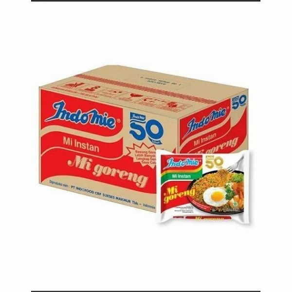 

Indomie Goreng 1 karton/dus (1 karton isi 40)