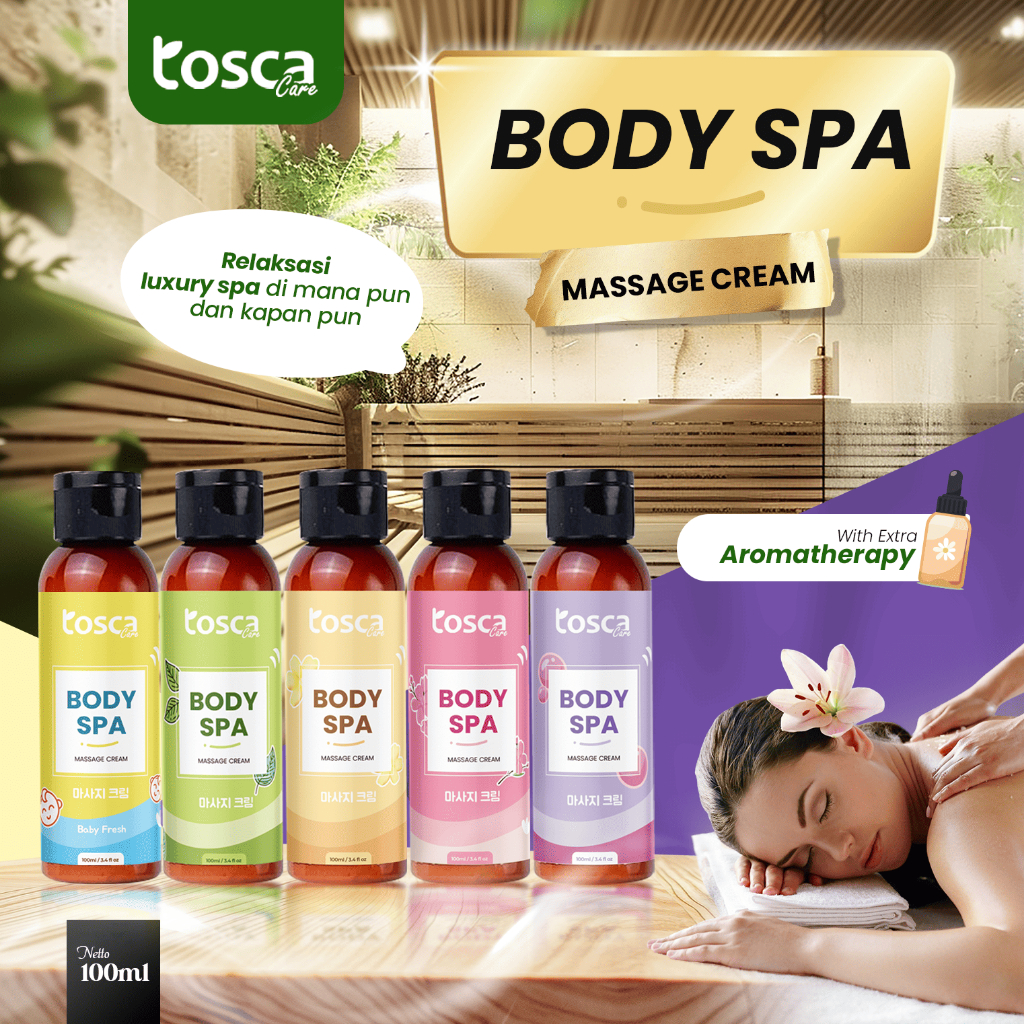 TOSCA CARE BODY SPA MASSAGE CREAM
