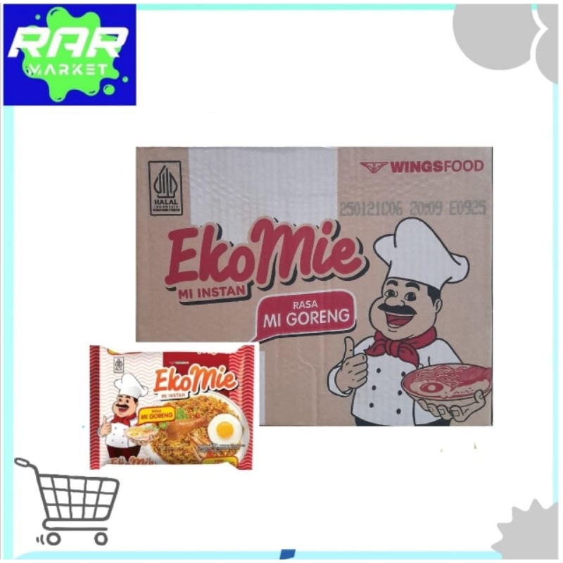 

(20pcs) EKOMIE GORENG/MIE INSTAN EKOMIE
