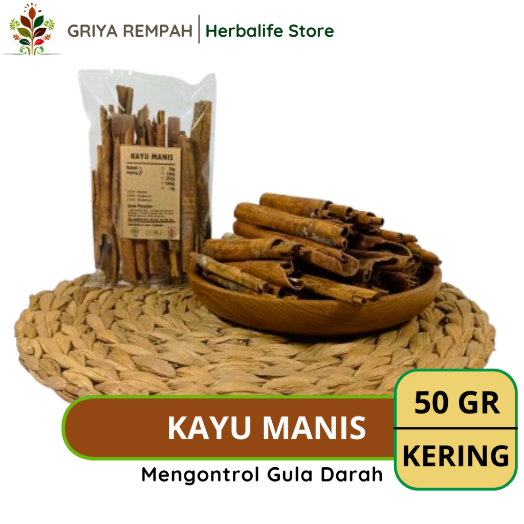 

KAYU MANIS KERING 50 GRAM Asli - Ramuan Rempah Alami Berkualitas untuk Minuman dan Masakan Tradisional kulit simplisia Cinnamomum verum