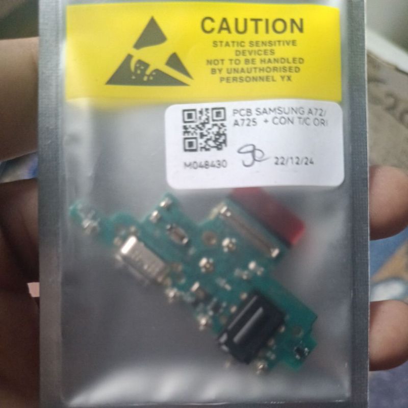 PAPAN CHARGER / PCB CHARGER SAMSUNG A72/A725/A72F (MAC+) + IC