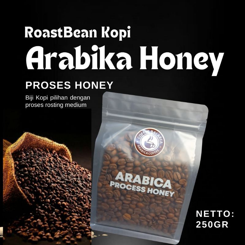 

Kopi arabika honey 250 gram