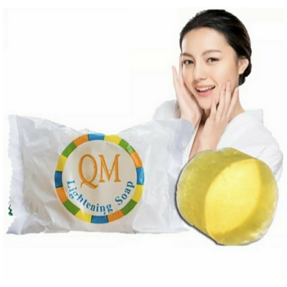 Sabun QM Glowing Brightening Bpom - Sabun Pemutih Wajah