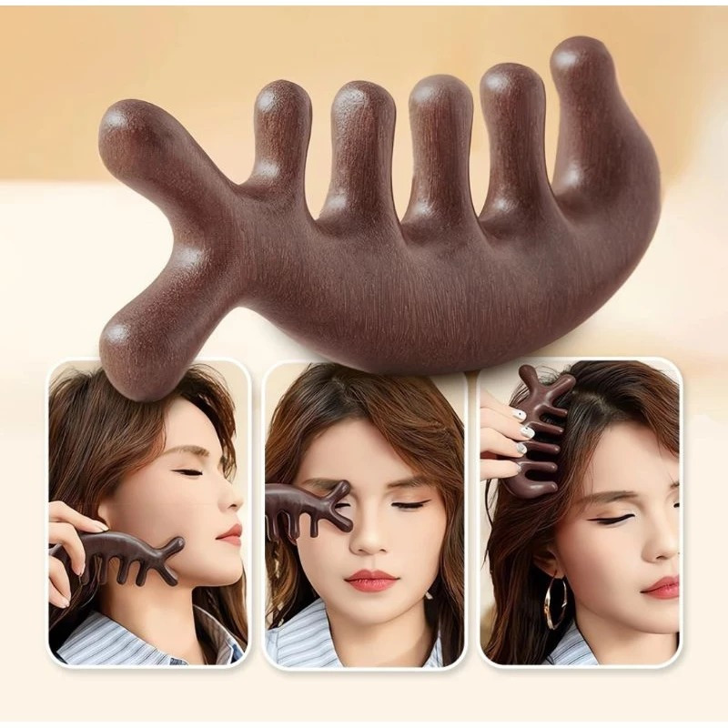 Sisir Pijat Terapi Serbaguna Kepala Sisir Pijet Rambut Leher Wajah Pipi Hidung