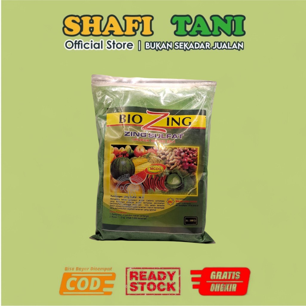 PUPUK ZINC ZN SO4 BIO ZINK 1 KG