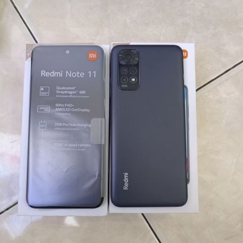 XIAOMI REDMI NOTE 11 4/128 & 6/128 SECOND FULLSET ORI