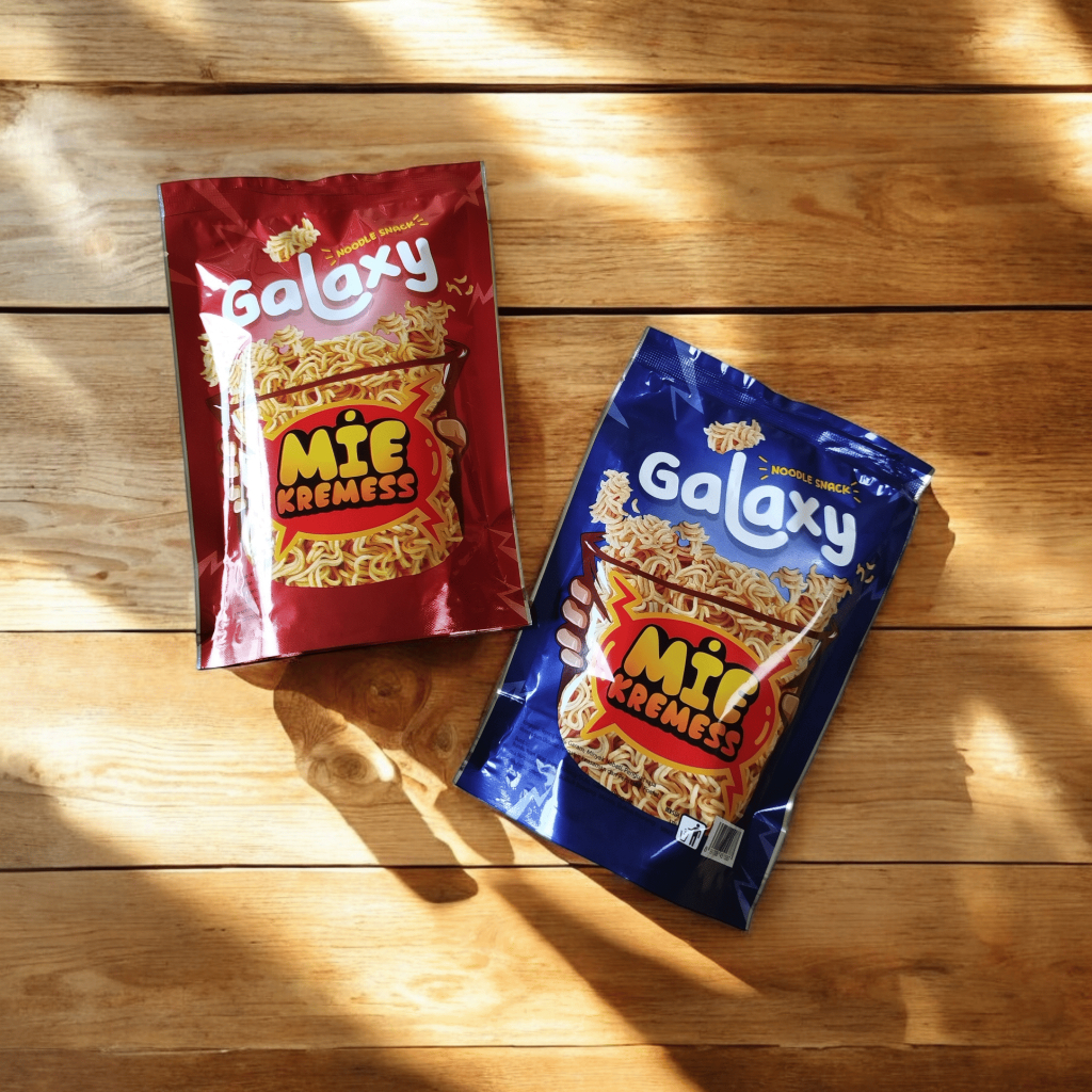 

MIE KREMESS GALAXY ORIGINAL - Snack Mie Renyah Gurih - Berhadiah Uang - Cemilan Viral - 45gr