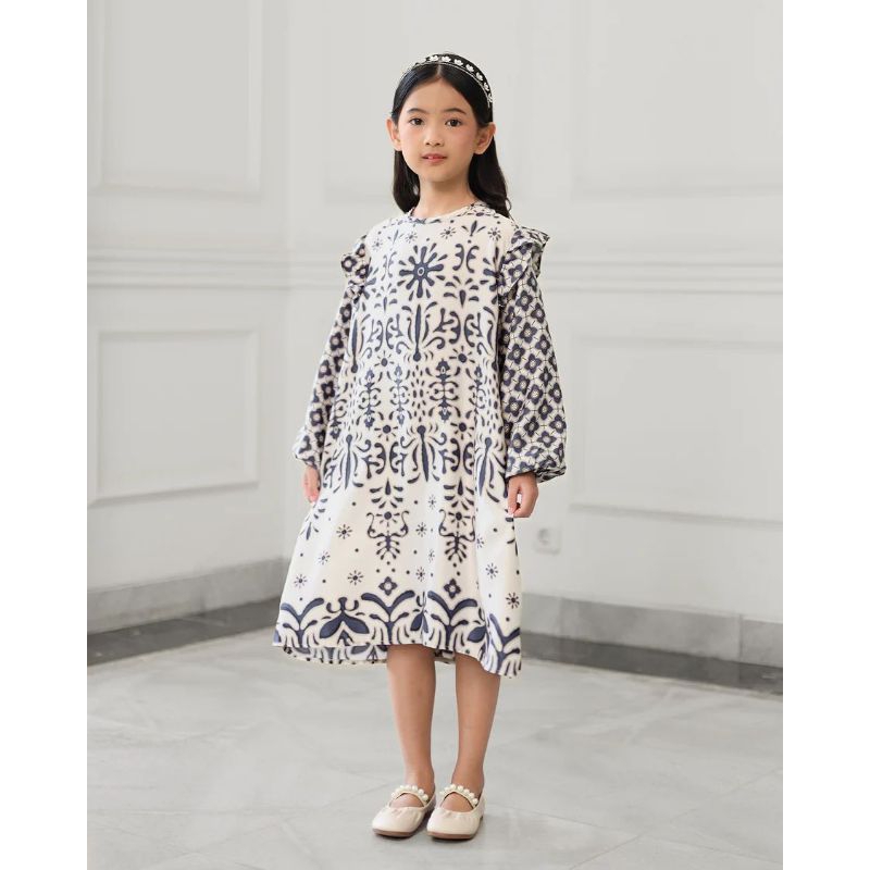 Geulis Tsamara Series Hafsa Dress Manyura Koko Kids