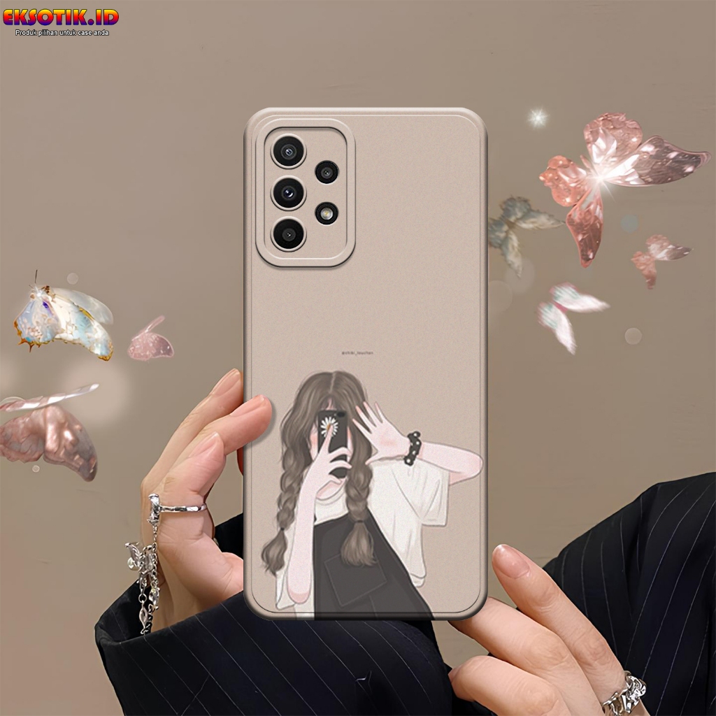Case Samsung A23 - Casing Samsung A23 - Fashion Case - Silikon Samsung A23 - Motif Keren Dan Lucu - 
