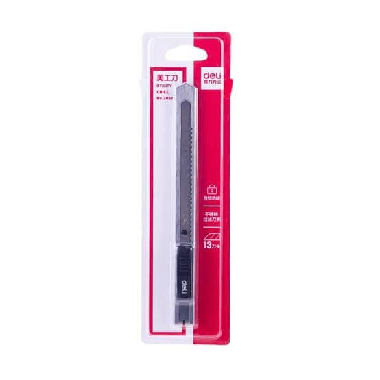 

DELI PISAU CUTTER KNIFE 2058 KECIL