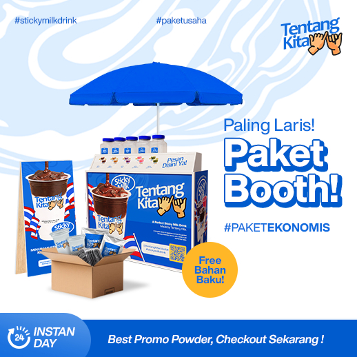 

PAKET EKONOMIS 200 PORSI - TENTANG KITA STICKY MILK / TENTANG KITA STICKY POWDER