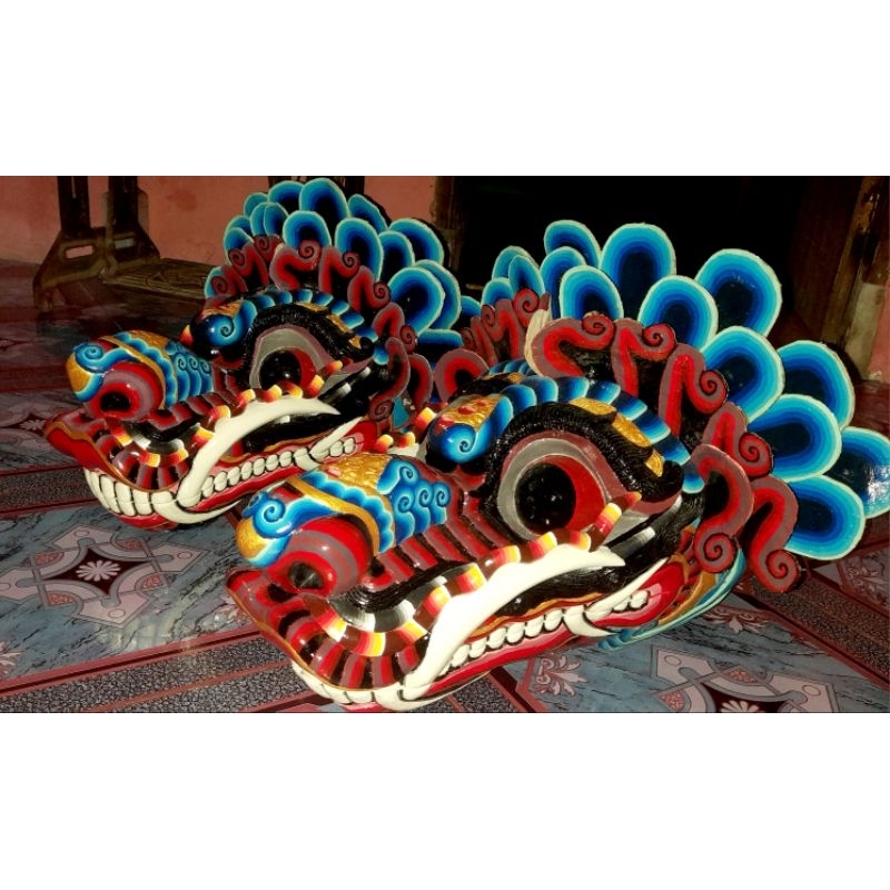 barongan ndas sisik ukuran 22/23